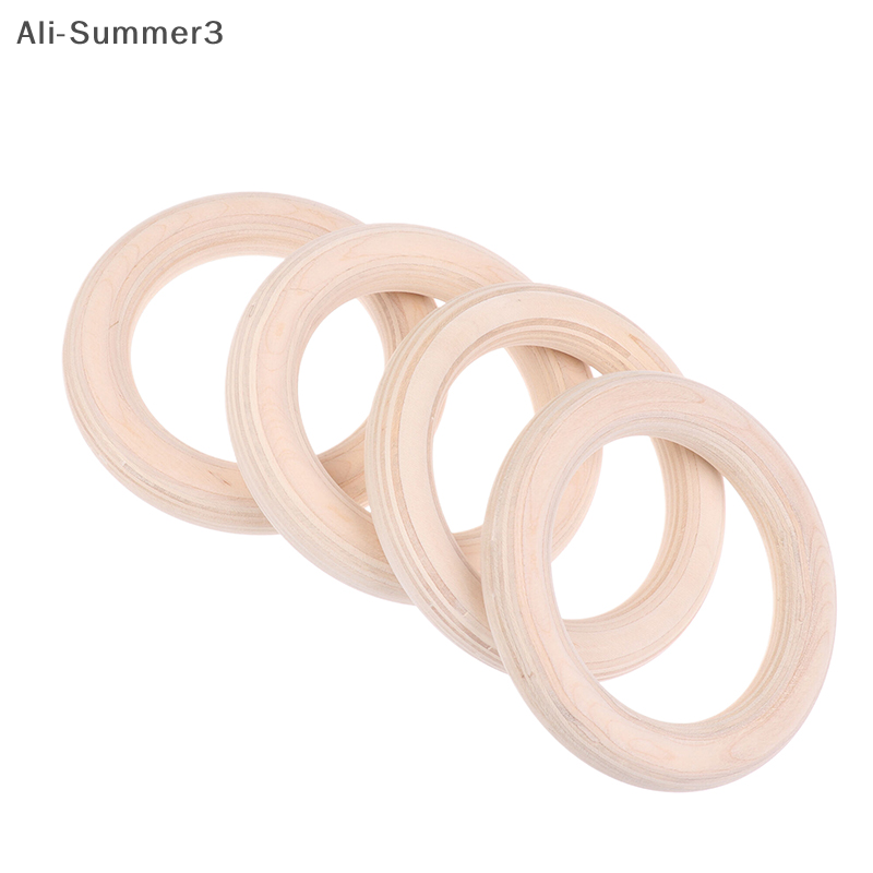 Gymnastic Ring Wood - 2 Teile/para Holz Ring Tragbare Crossfit