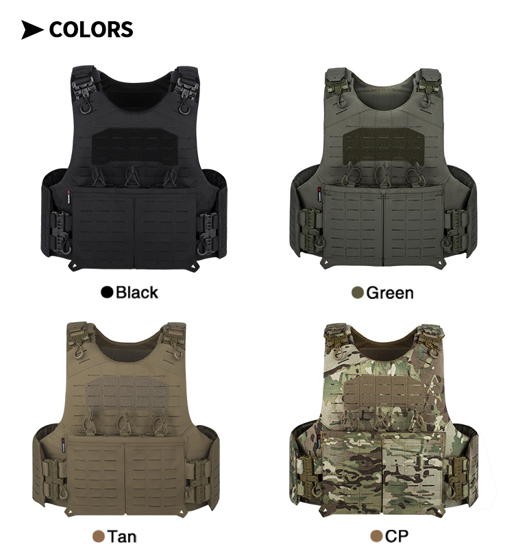 Crossfit Vest - YAKEDA Plate Carrier Weste Quick Release
