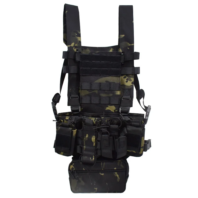 Crossfit Vest - Multi cam schwarz taktische Tarnung Jagd
