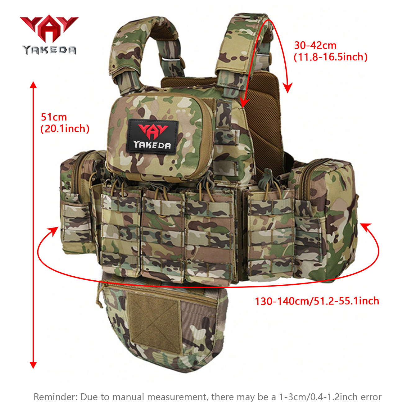 YAKEDA Die achtteilige Jagdwes – Crossfit Vest Bewertung und Preis