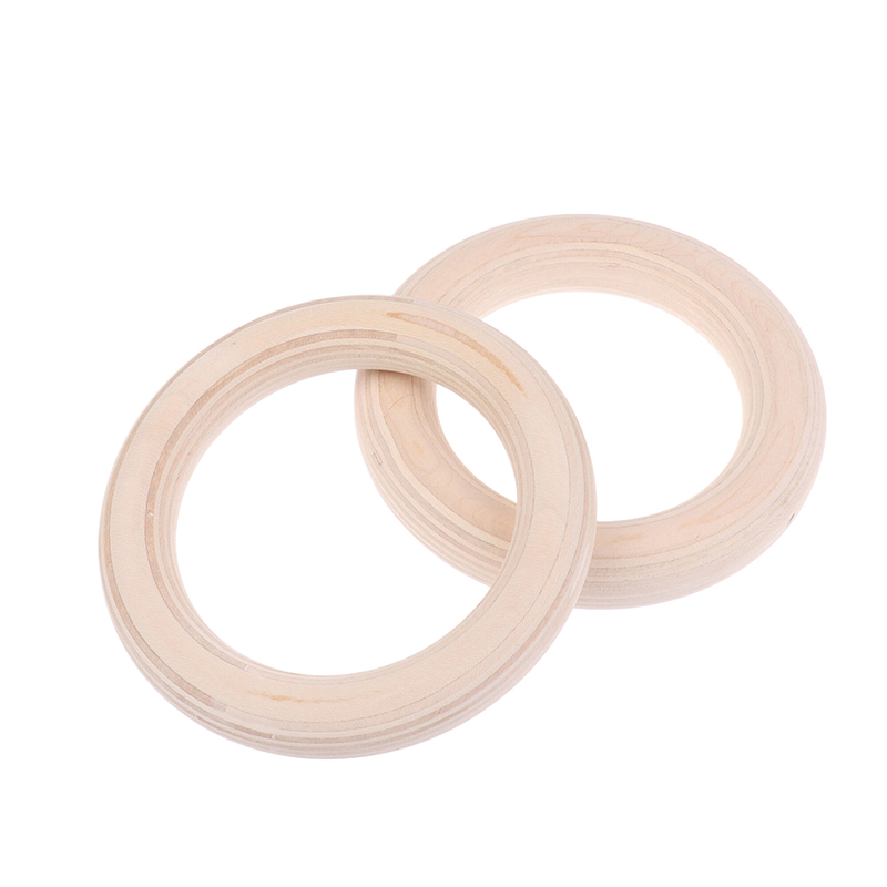2 Teile/para Tragbare Crossfit – Gymnastic Ring Wood Bewertung und Preis