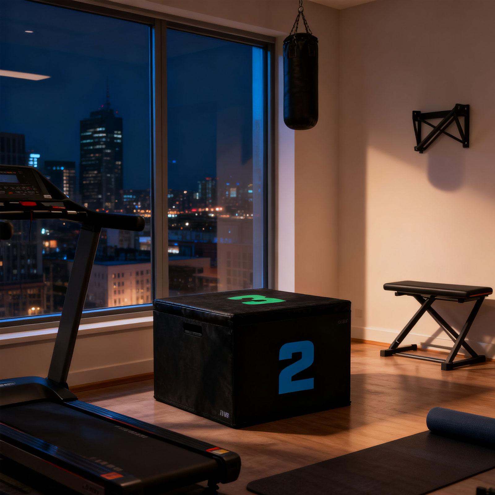 Plyometrische Sprungbox aus PV – Box Jump Plyo Bewertung und Preis