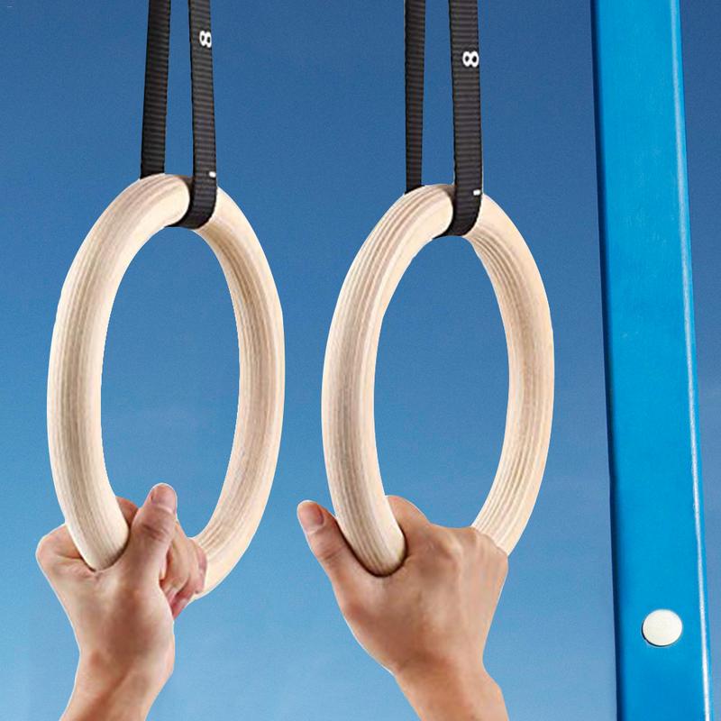 1-teilige Gymnastikringe aus B – Gymnastic Ring Wood Bewertung und Preis